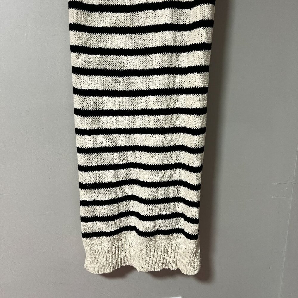 C&C California Black and White Striped Dress - Picture 5 of 9